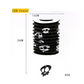 Décoration lumineuse fantôme avec chapeau et guirlande LED