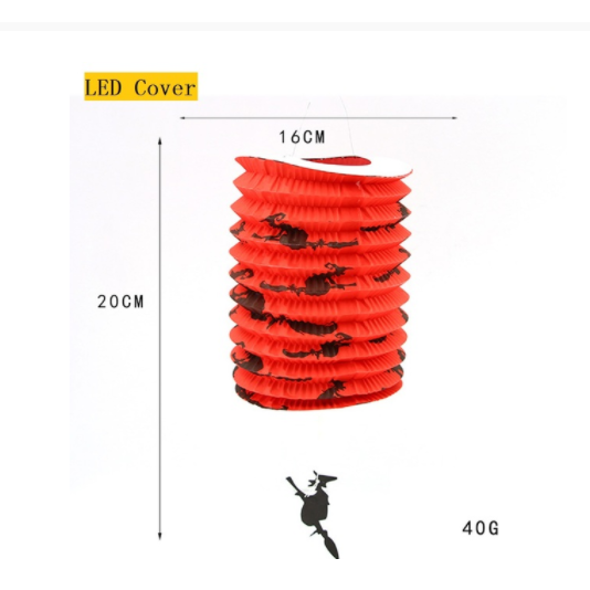 Décoration lumineuse fantôme avec chapeau et guirlande LED