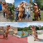 Costume de tyrannosaure gonflable intégral à ventilateur