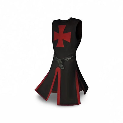 Déguisement de chevalier avec tunique à croix