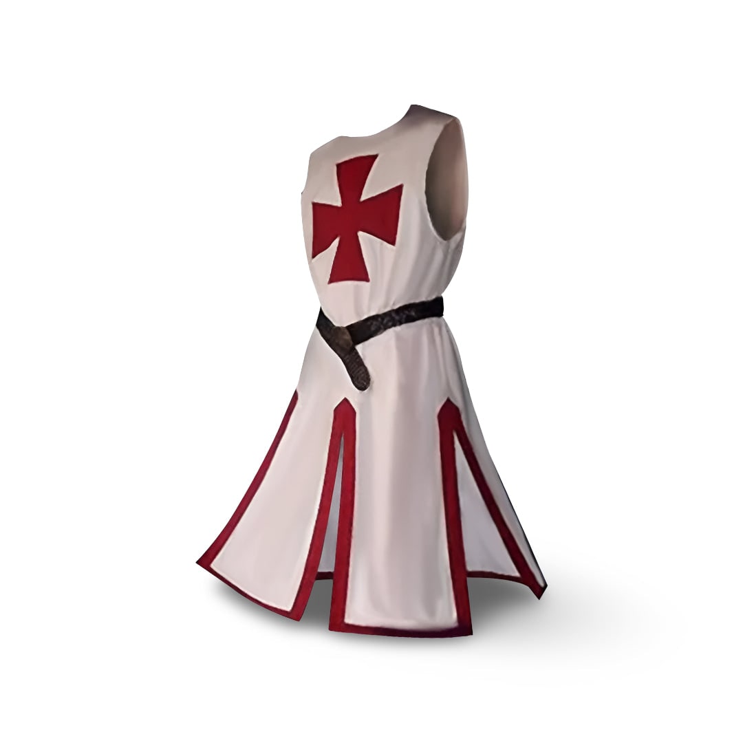 Déguisement de chevalier avec tunique à croix