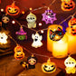 Guirlande lumineuse d'Halloween à LED blanc chaud