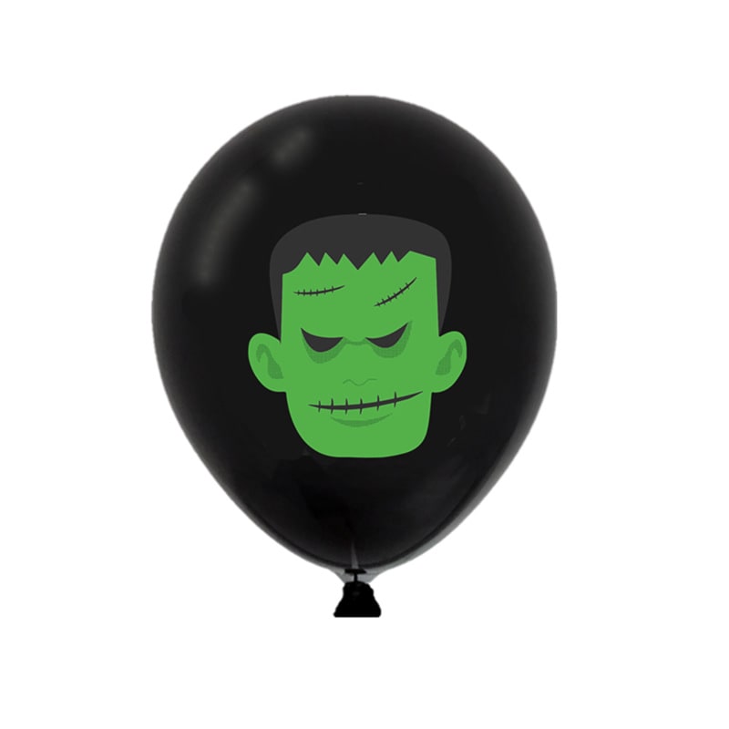 Ballons en latex imprimés sur le thème d'Halloween