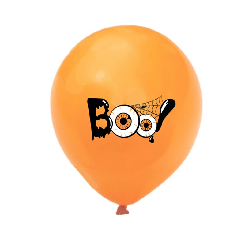 Ballons en latex imprimés sur le thème d'Halloween