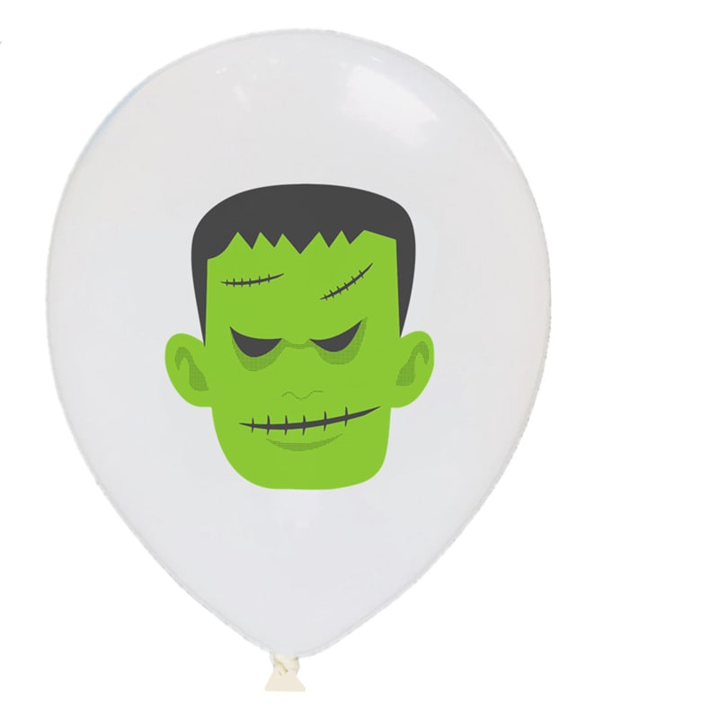 Ballons en latex imprimés sur le thème d'Halloween