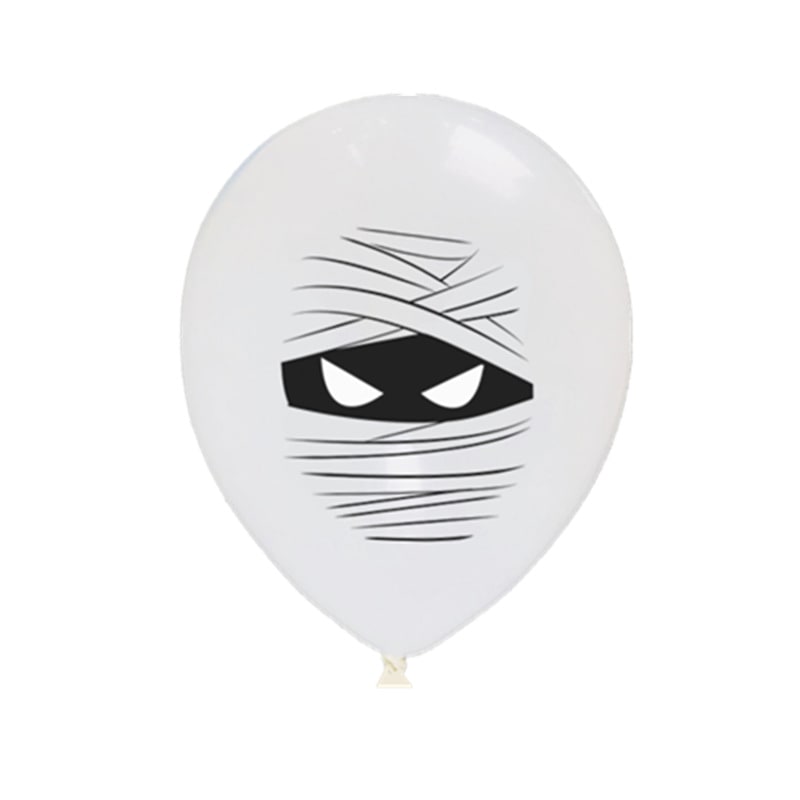 Ballons en latex imprimés sur le thème d'Halloween