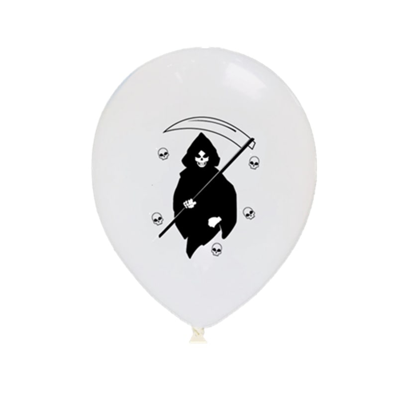 Ballons en latex imprimés sur le thème d'Halloween
