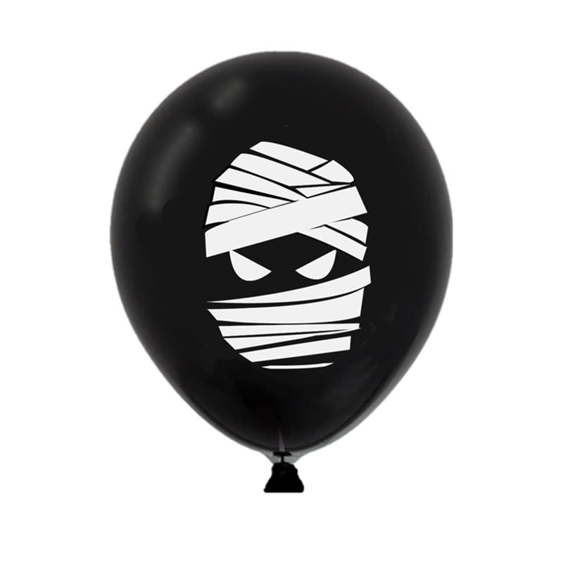Ballons en latex imprimés sur le thème d'Halloween