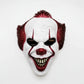 Masque de clown de déguisement avec cheveux décoratifs