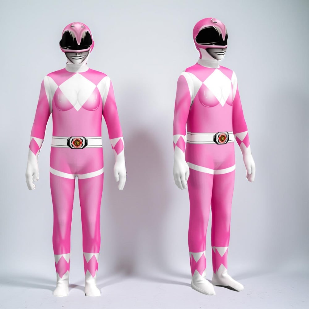 Combinaison de costume de super-héros avec masque