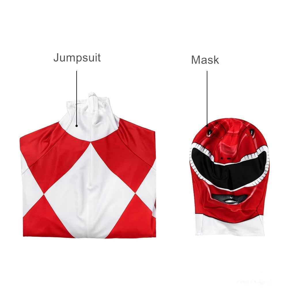 Combinaison de costume de super-héros avec masque