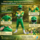 Combinaison de costume de super-héros avec masque
