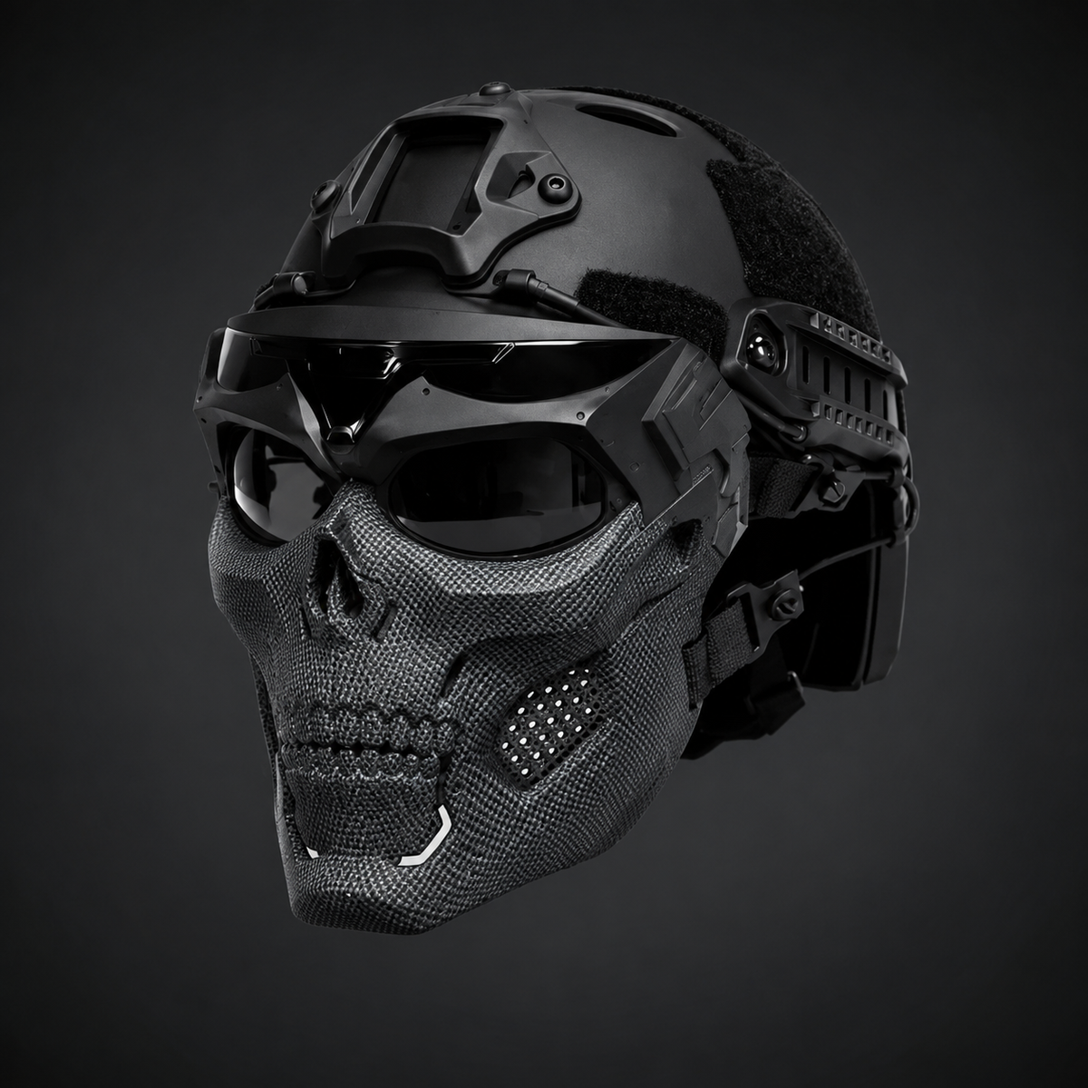 Masque de déguisement crâne intégral à sangle réglable