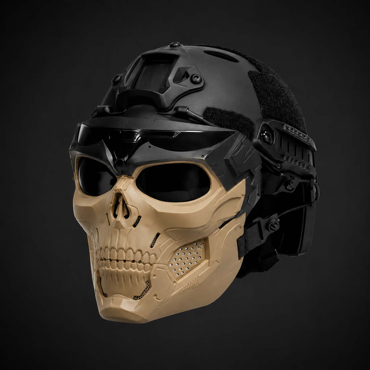 Masque de déguisement crâne intégral à sangle réglable