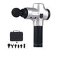 Pistolet de massage rechargeable à six têtes avec mallette