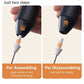 Mousseur à lait rechargeable à trois vitesses