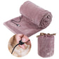 Couverture chauffante USB en polaire avec sac de rangement