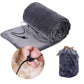 Couverture chauffante USB en polaire avec sac de rangement