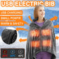 Couverture chauffante à porter en polaire USB