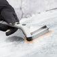 Grattoir à glace chauffant 12 V à manche extensible et LED
