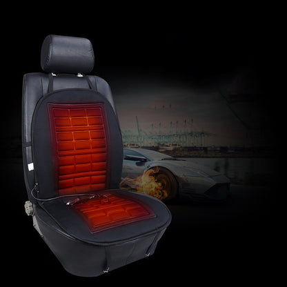 Coussin de siège automobile chauffant 12 V avec dossier