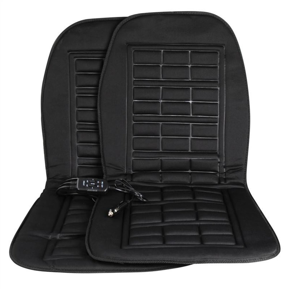 Coussin de siège automobile chauffant 12 V avec dossier