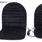 Coussin de voiture matelassé avec option chauffage 12 V