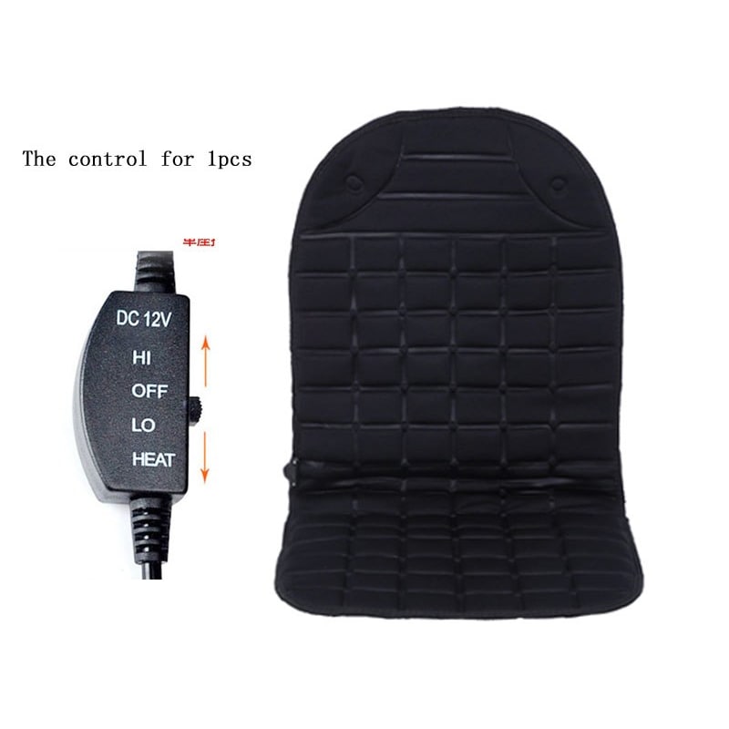 Coussin de voiture matelassé avec option chauffage 12 V