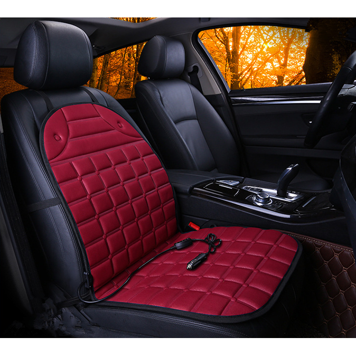 Coussin de voiture matelassé avec option chauffage 12 V