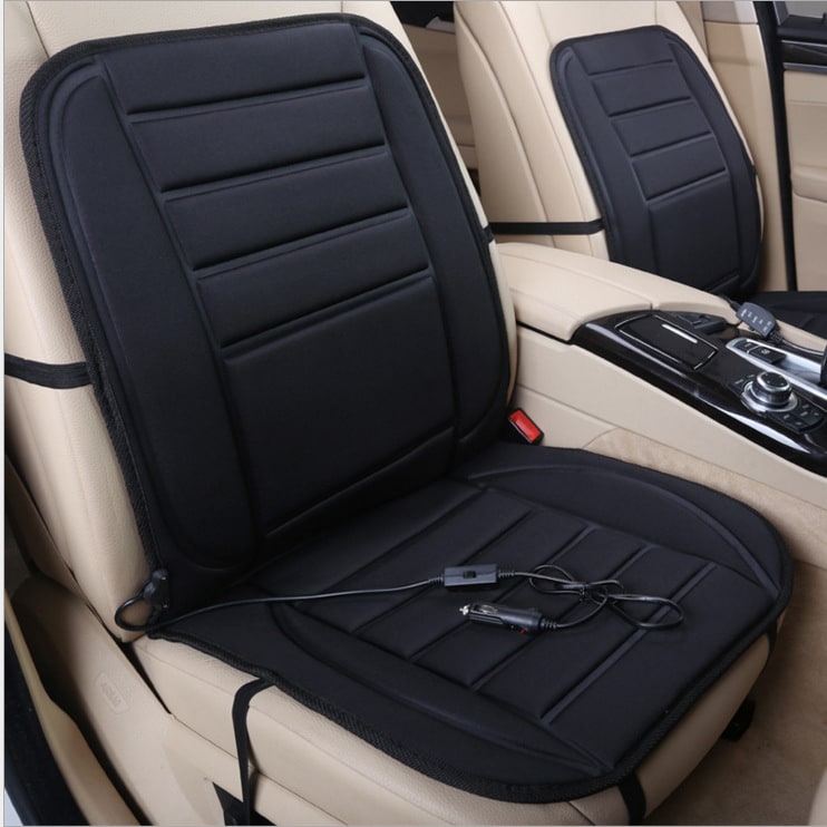 Coussin de voiture matelassé avec option chauffage 12 V