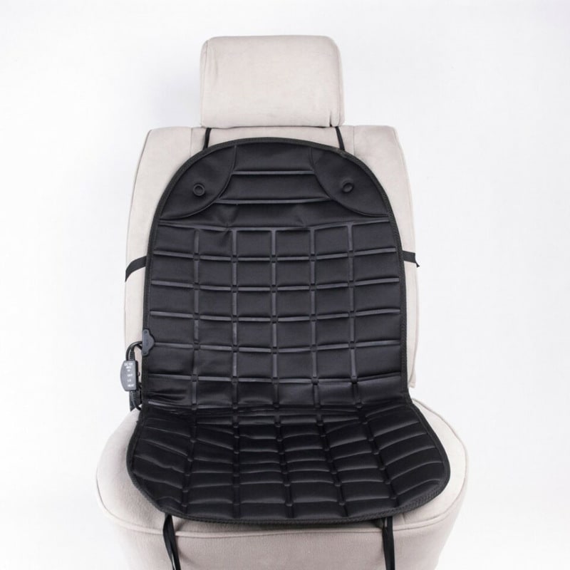 Coussin de voiture matelassé avec option chauffage 12 V