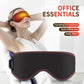 Masque chauffant USB pour les yeux avec sangle réglable