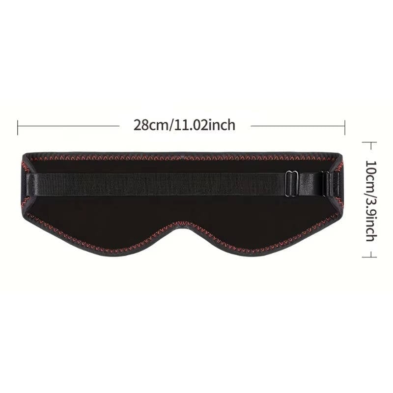 Masque chauffant USB pour les yeux avec sangle réglable