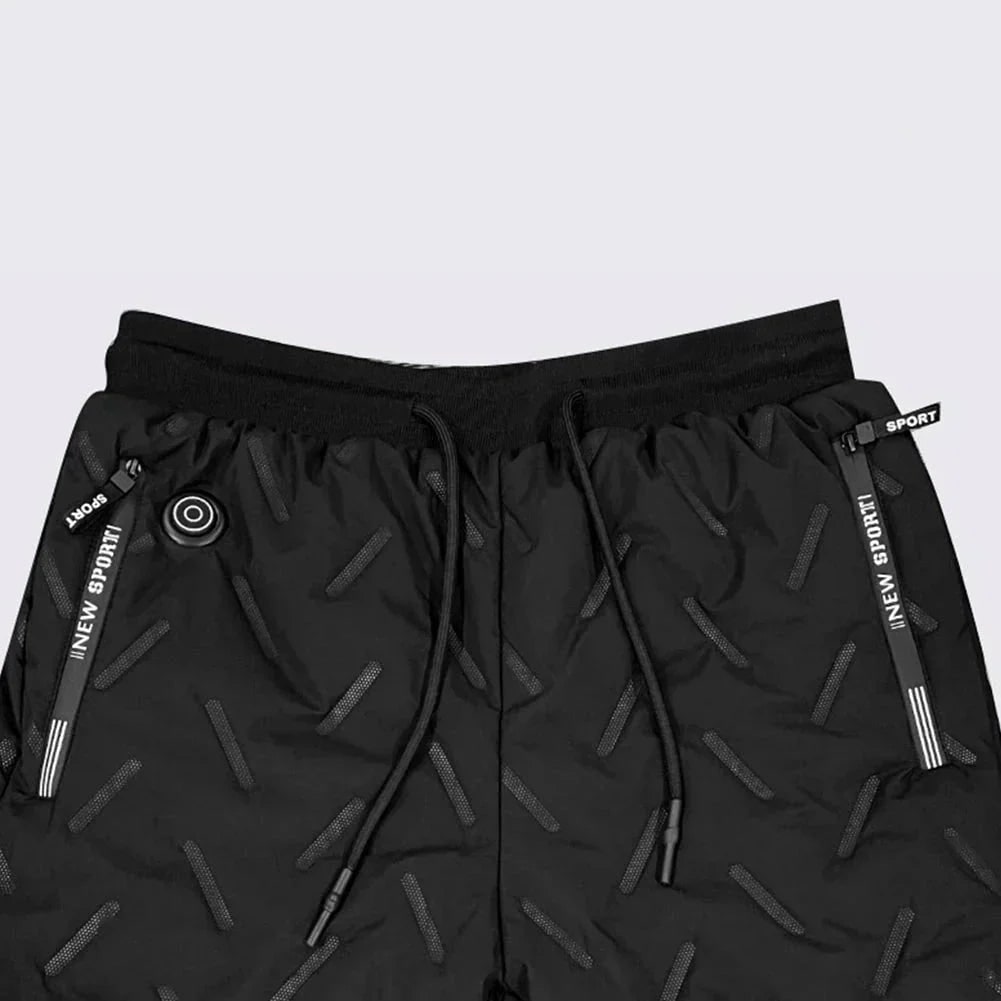 Pantalon chauffant doublé polaire à taille élastique