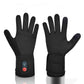 Gants chauffants tactiles avec batterie et chargeur double