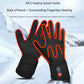 Gants chauffants tactiles avec batterie et chargeur double