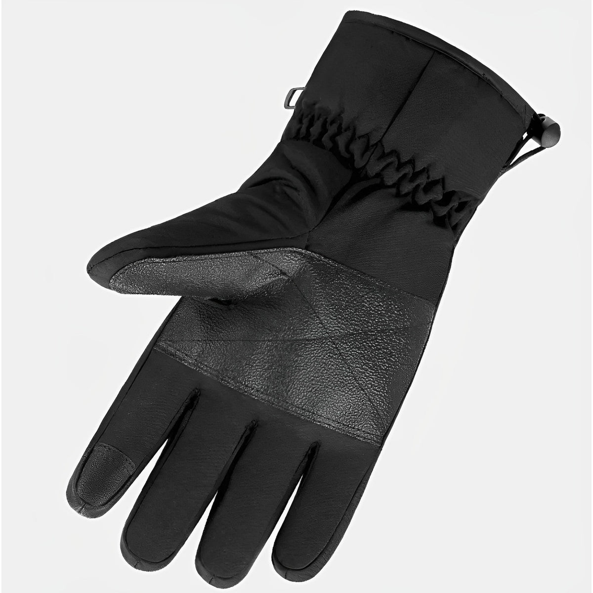 Gants chauffants à longues manchettes et doigts tactiles