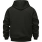 Veste chauffante zippée à capuche, cinq zones USB