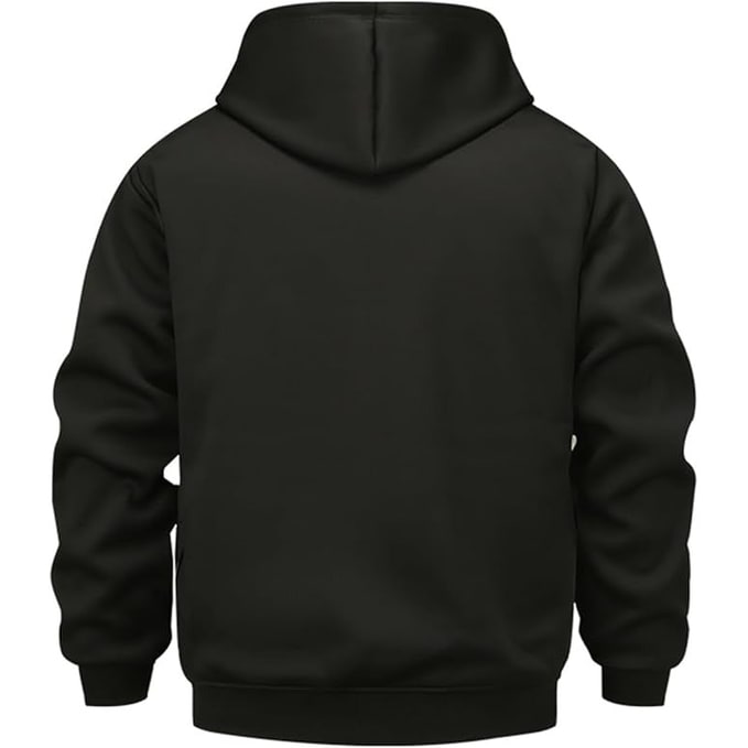 Veste chauffante zippée à capuche, cinq zones USB