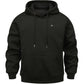 Veste chauffante zippée à capuche, cinq zones USB