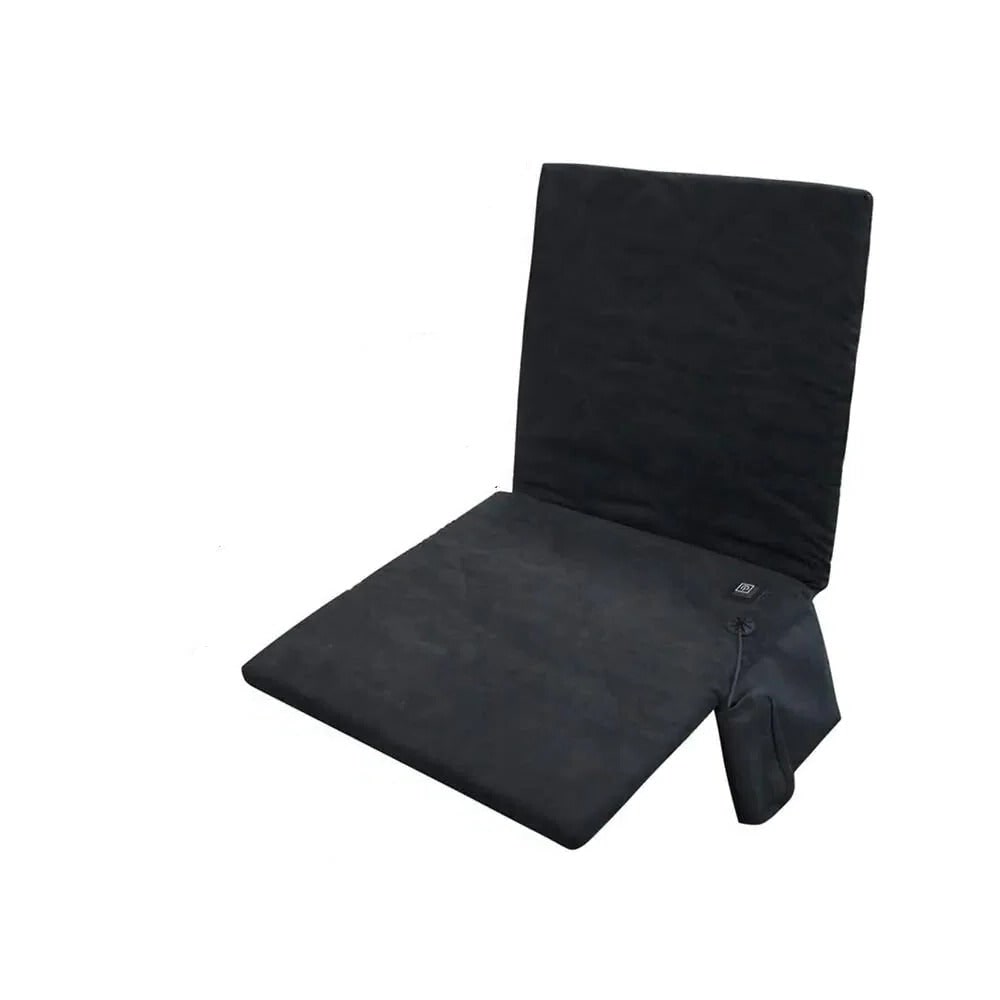 Coussin de siège chauffant USB avec dossier et sangles