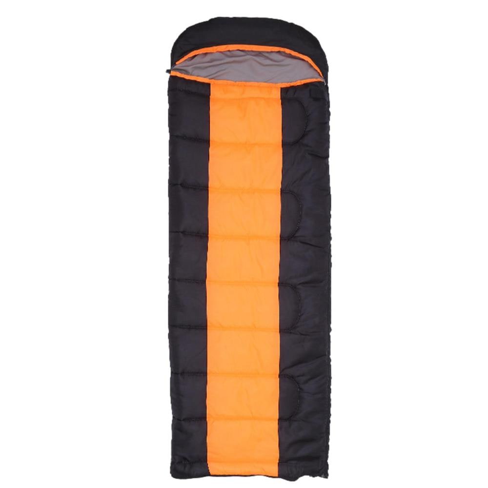 Sac de couchage chauffant USB à capuche et ouverture intégrale