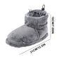 Chaussons bottillons chauffants USB en peluche