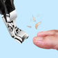 Pince coupe-ongles en acier inoxydable à ouverture large