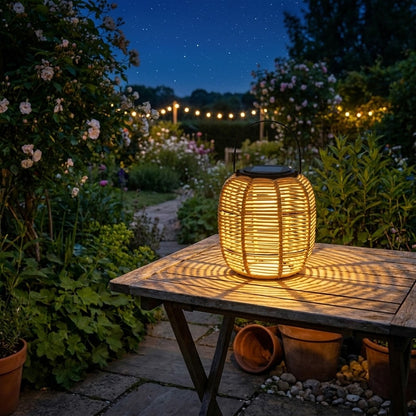 Lanterne solaire réglable pour jardin et terrasse – image 9