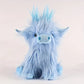 Peluche vache des Highlands à poils longs, environ 25 cm