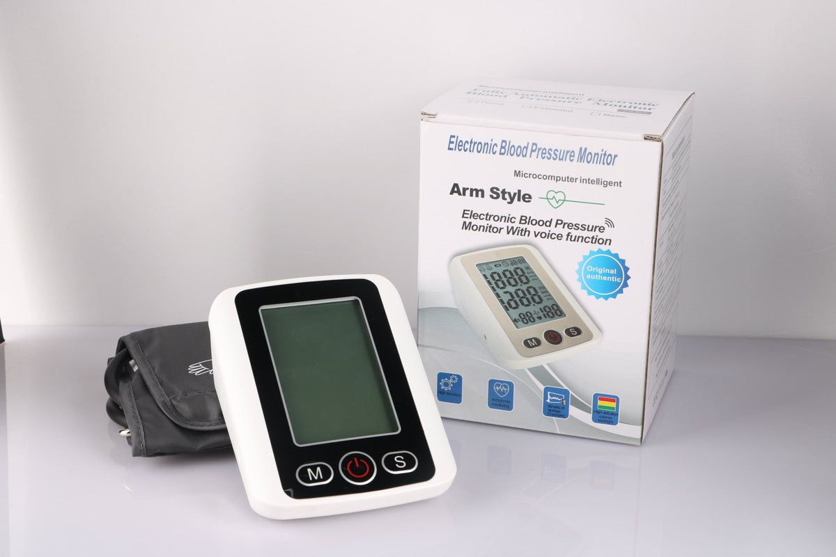 Tensiomètre automatique au bras avec grand écran LCD
