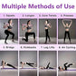 Barre de Pilates démontable avec bandes de résistance