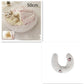 Panier couvert pour chat en peluche avec rebord rembourré