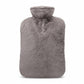 Bouillotte de 2 litres avec housse en fausse fourrure